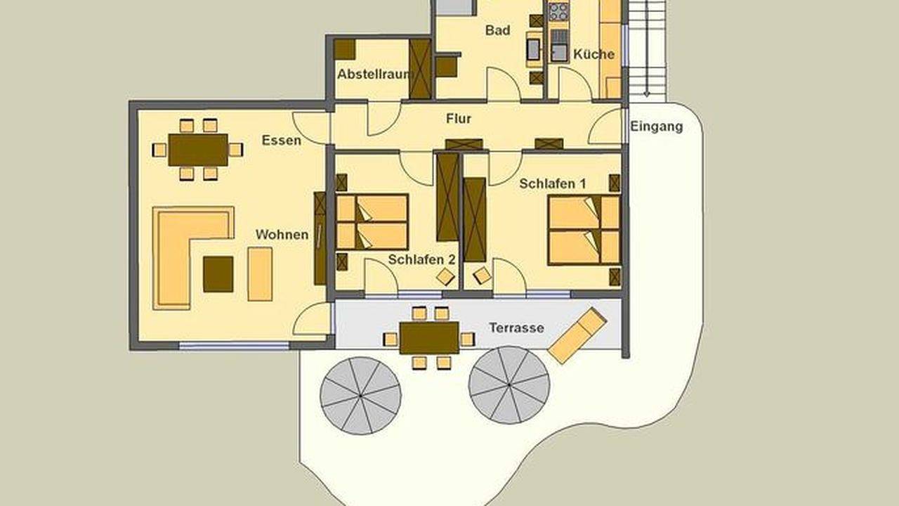 Ganze Ferienwohnung, Ferienwohnung für 4 Personen (90 m²) in Wiesenthau in Wiesenthau, Fränkische Schweiz