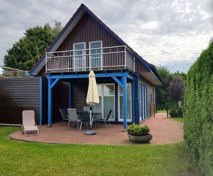 Ferienhaus für 5 Personen, mit Balkon und Terrasse sowie Garten und Sauna in Kaltenhof