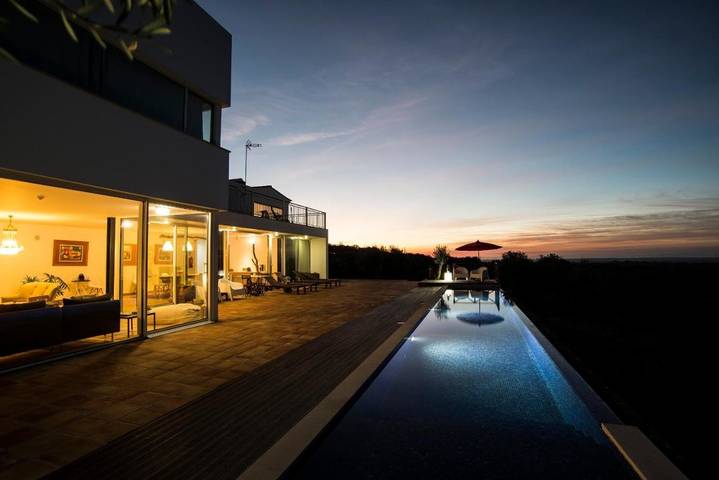 Aluguel de quarto para 2 pessoas, com Terraço e Jardim e ainda Piscina em Melides