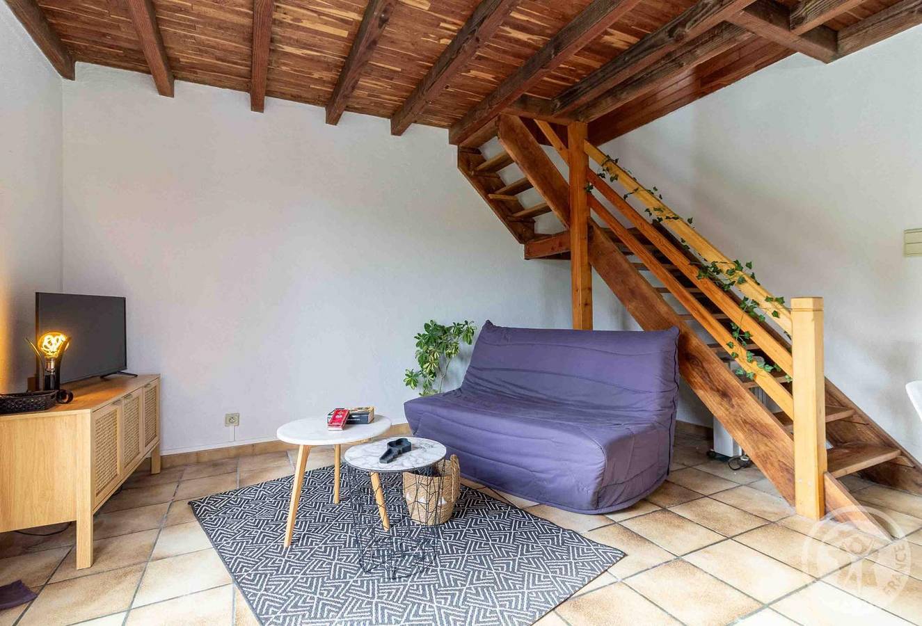 Gîte voor 3 personen met tuin in Peyrouse, Hautes-Pyreneeën