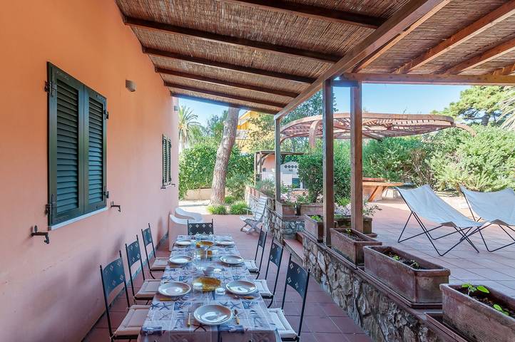 Ferienhaus für 11 Personen, mit Garten