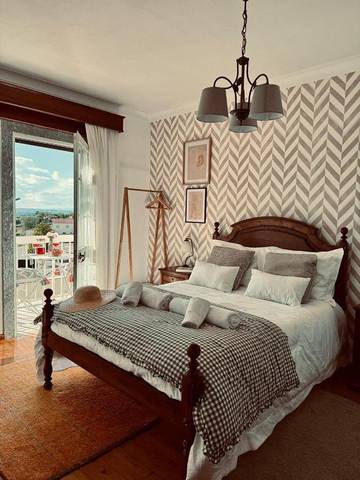 Gîte pour 3 personnes, avec jardin ainsi que terrasse et vue dans Vimioso