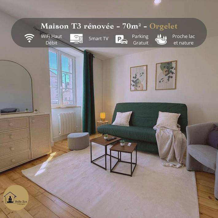 Location de vacances pour 6 personnes à Orgelet