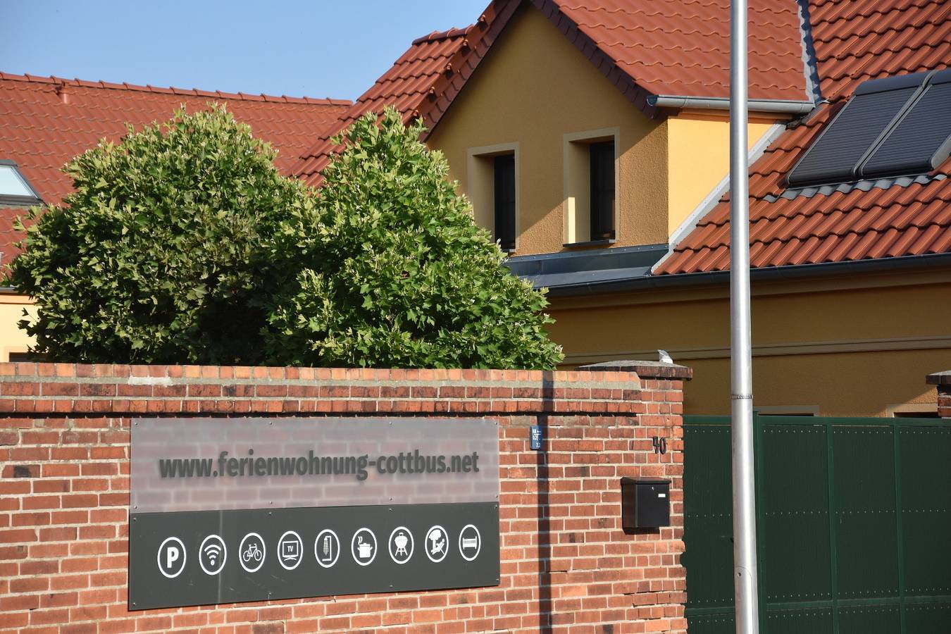 Ganze Ferienwohnung, Sonnenuntergang in Cottbus, Lausitz