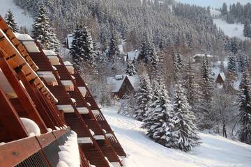 Gîte pour 5 personnes, avec sauna et balcon dans Arc 1600