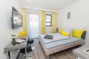 Ferienwohnung für 2 Personen, mit Terrasse und Garten, kinderfreundlich in Bensheim