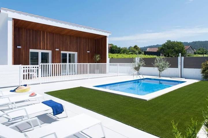 Apartamento para 4 personas, con terraza en Ribadumia