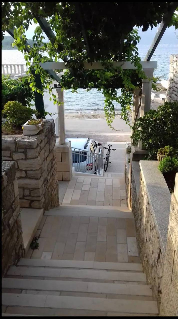 Ganze Wohnung, Ferienwohnung in Lumbarda mit Meerblick, Terrasse, Klimaanlage, W-Lan (869-4) in Lumbarda, Korcula