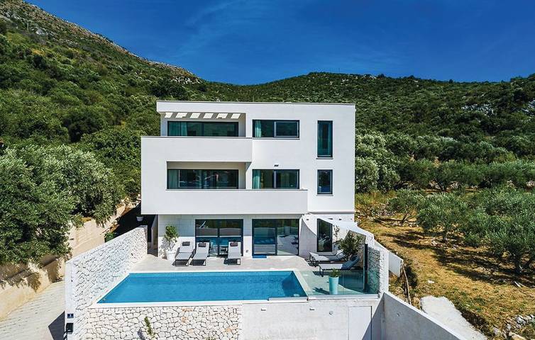 Villa pour 8 personnes, avec terrasse et jardin à Zaton - 3