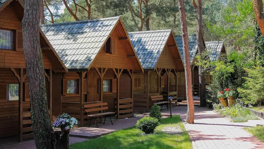 Ferienhaus für 5 Personen, mit Terrasse und Garten