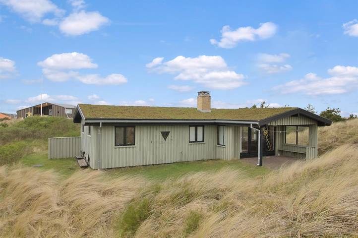 Ferienhaus mit Meerblick für 6 Personen, mit Terrasse in Vejers Strand