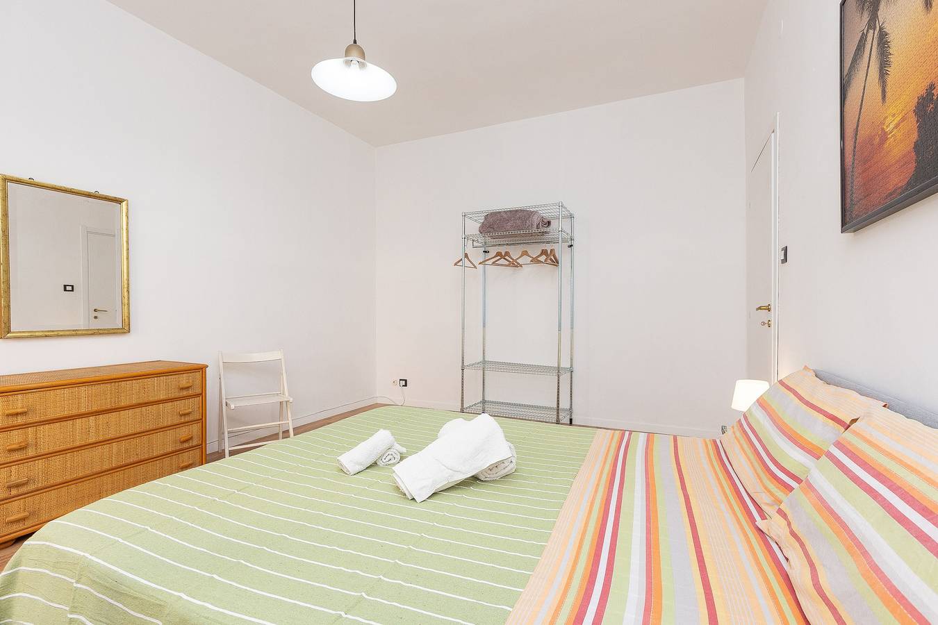 Apartamento entero, Apartamento vacacional "La Casa Di Rob E Cris" con 2 balcones y Wi-Fi in Roma, Provincia de Roma