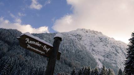 Ferienhaus für 3 Personen, mit Garten in Ruhpolding