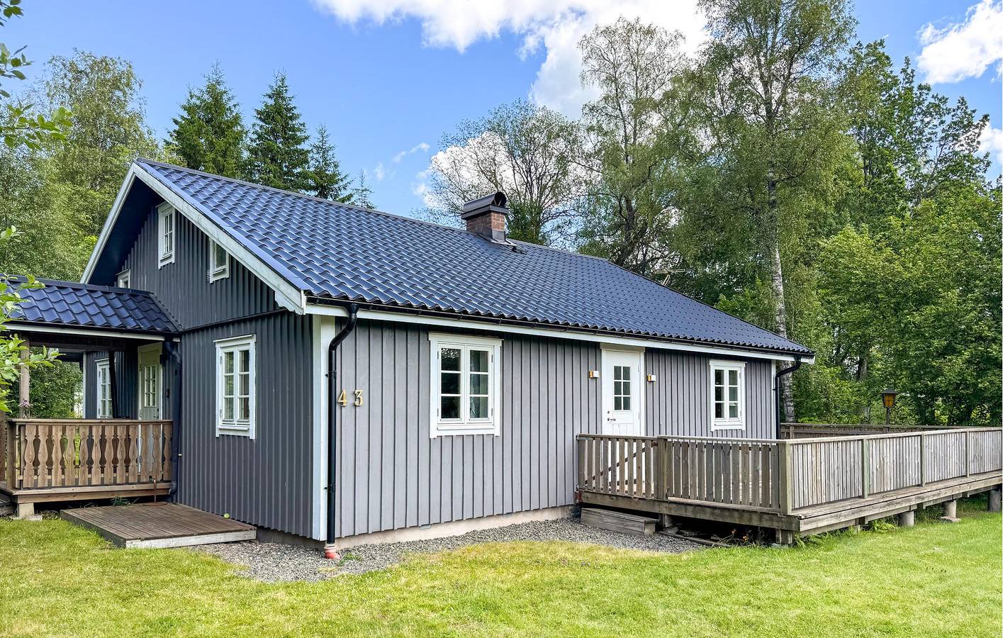 Ferienhaus für 5 Personen mit Terrasse in Jönköpings län