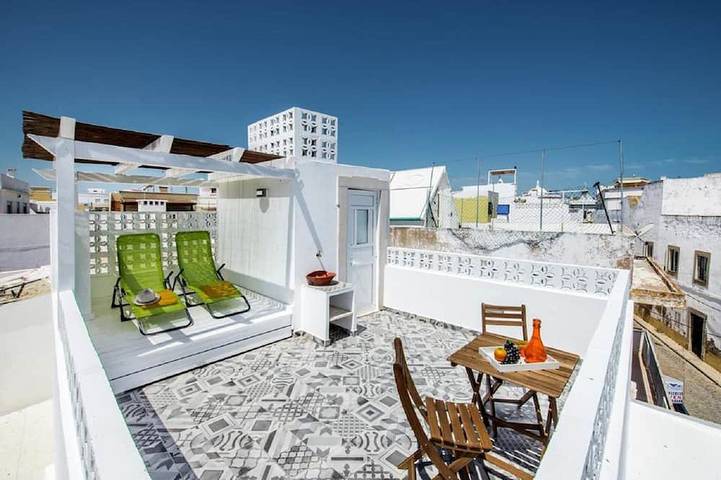 Holiday rental for 3 people, with balcony in Olhão