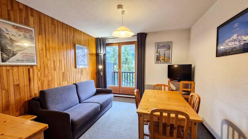 Gîte pour 4 personnes, avec balcon dans Office De Tourisme De Flaine Grand Massif - 4
