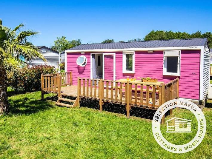 Camping pour 6 personnes, avec bassin pour enfant, animaux acceptés à Argelès-sur-Mer - 2