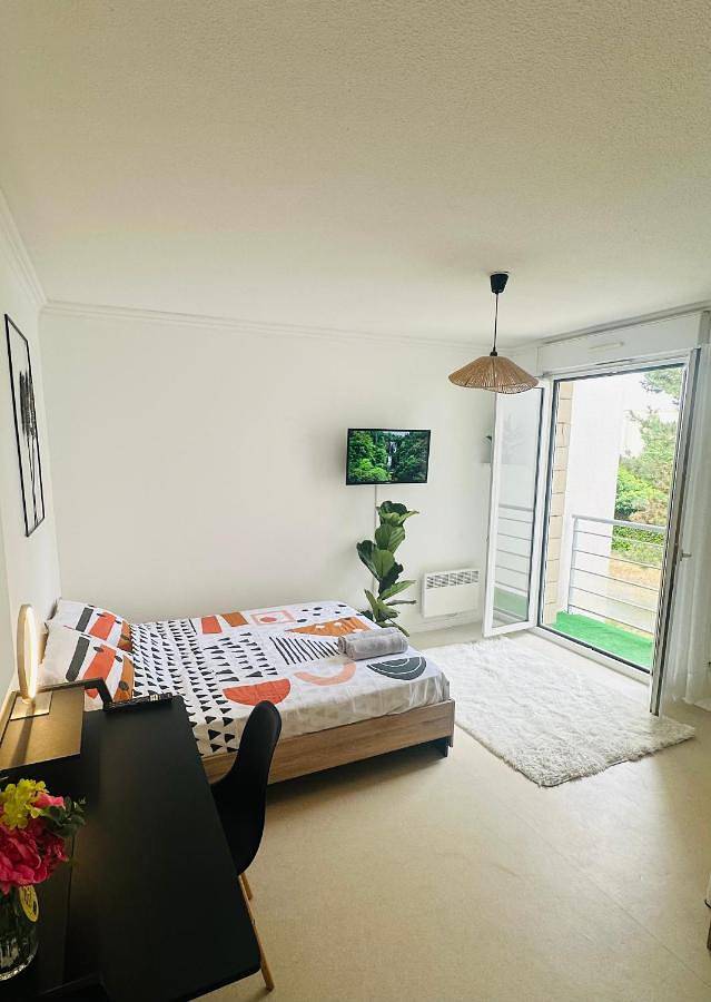 Appartement de vacances pour 2 personnes, avec Balcon