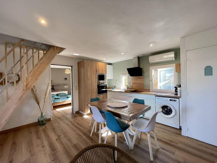 Gîte für 5 Personen, mit Terrasse und Garten sowie Pool in Le Barcarès - 2