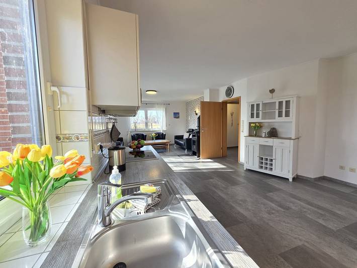 Ferienhaus für 6 Personen, mit Terrasse und Garten sowie Sauna und Ausblick in Norddeich - 4