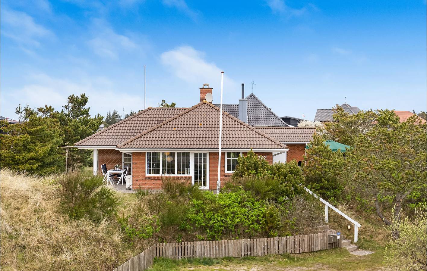 Ferienhaus für 6 Personen mit Terrasse in Lakolk, Rømø