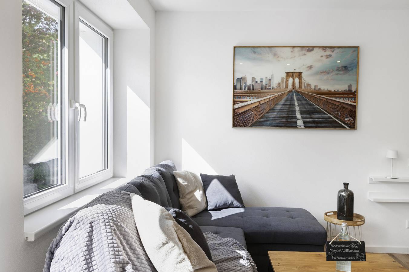 Ganzes Studio, Einzimmerapartment 'Ferienwohnung 1 Coburg-Creidlitz' mit privater Terrasse in Coburg, Oberes Maintal - Coburger Land