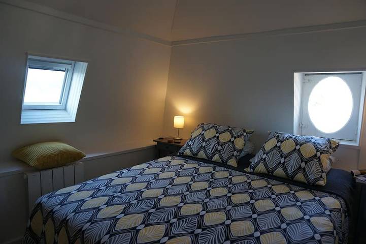 Appartement entier, Appt avec vue sur le havre de Portbail dans la maison les Courlis. in Port-Bail-sur-Mer, Côte de la Déroute
