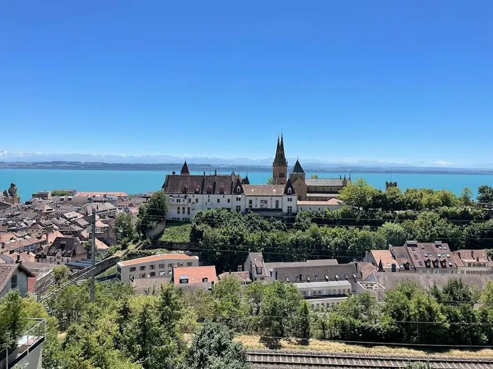 Appartement de vacances pour 5 personnes, avec vue sur le lac ainsi que balcon et vue - 1