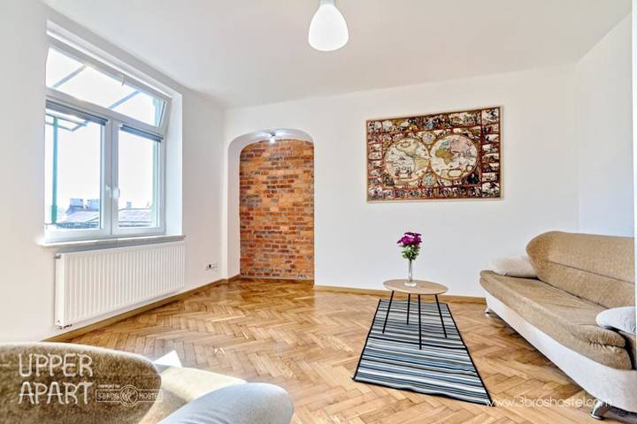 Apartament wakacyjny dla 4 osób, z balkon i widok, zwierzęta dozwolone w Cieszyn