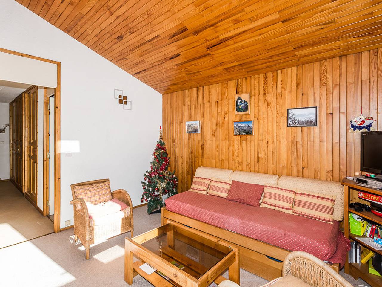 Apartamento entero, Apartamento para 5 con balcón y vistas, cerca de pistas y comercios, ideal para familias in La Plagne, Bellentre