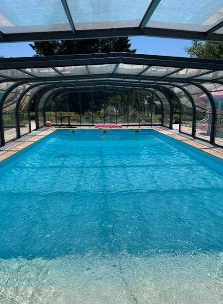 Gîte pour 7 personnes, avec terrasse ainsi que piscine et jardin à Saint-Michel-en-l'Herm - 2