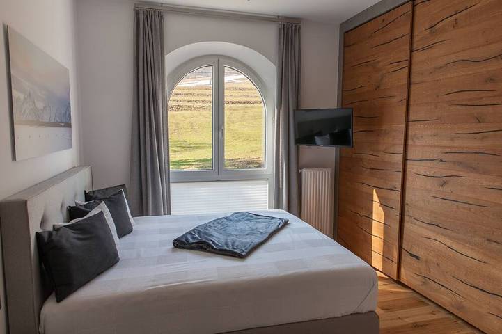 Hütte für 4 Personen, mit Garten und Sauna sowie Balkon in Pfronten - 2