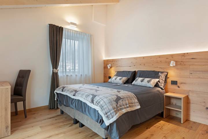 Gîte pour 5 personnes, avec jardin à San Lorenzo in Banale