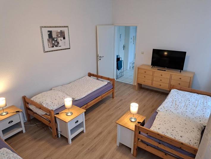 Ferienwohnung für 8 Personen, mit Garten, kinderfreundlich