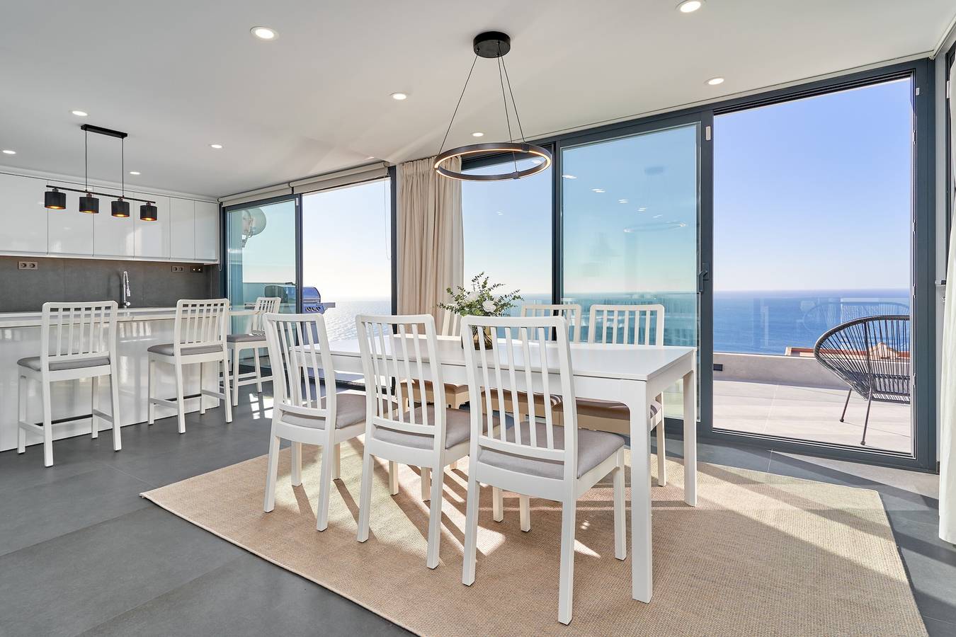 Ferienhaus 'Villa Infinite' mit Meerblick, Wlan und Klimaanlage in Salobreña, Costa Tropical