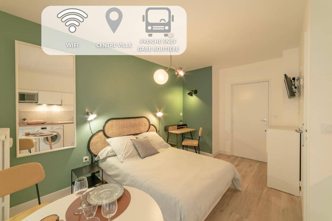 Appartement entier, Apparthotel-gare-chambery in Chambéry, Région de Chambéry