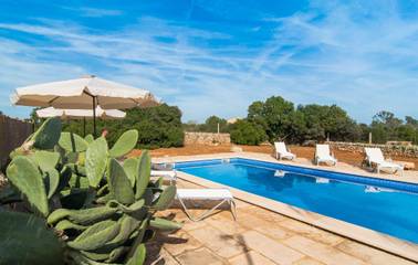 Finca in Cala Santanyí, Santanyí für 8 