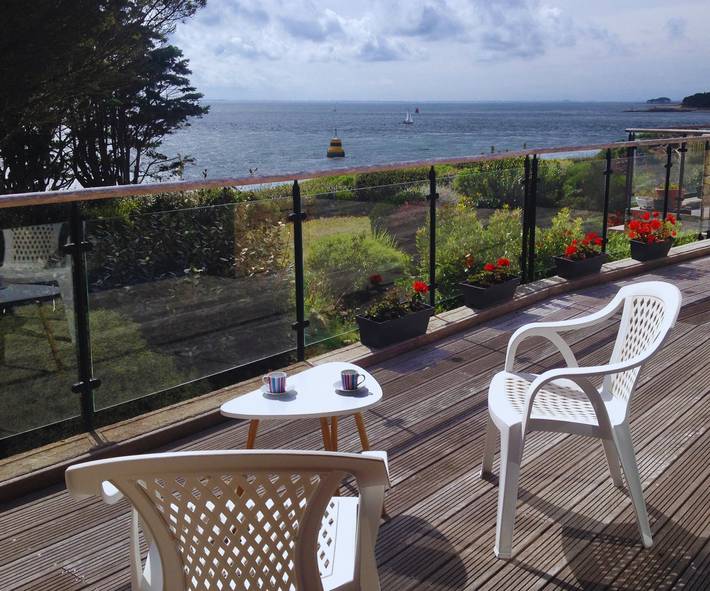 Ferienhaus für 2 Personen, mit Terrasse und Garten in Arzon