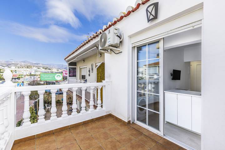 Appartement entier, Appartement de vacances pour 4 personnes avec terrasse in Torrox Pueblo, Torrox