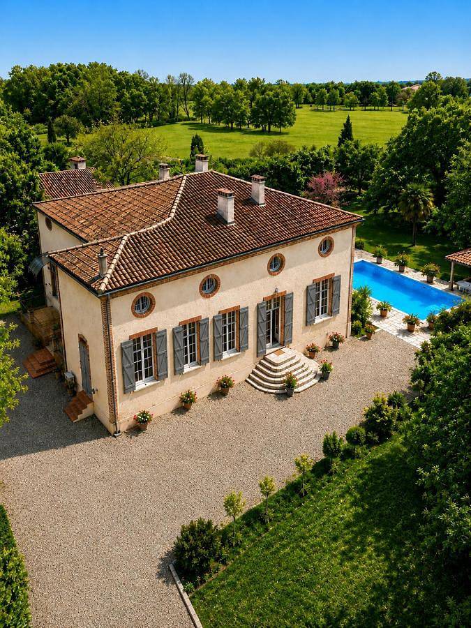 Maison d’hôte pour 2 personnes, avec Terrasse ainsi que Jardin et Piscine