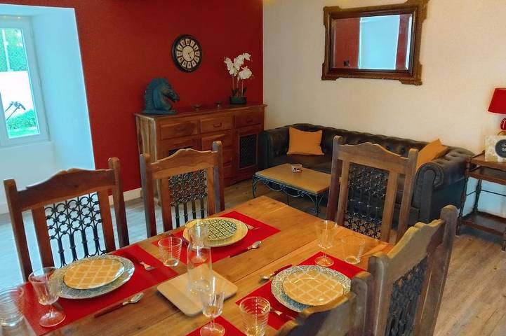 Location de vacances pour 4 personnes, animaux acceptés à Pleumartin