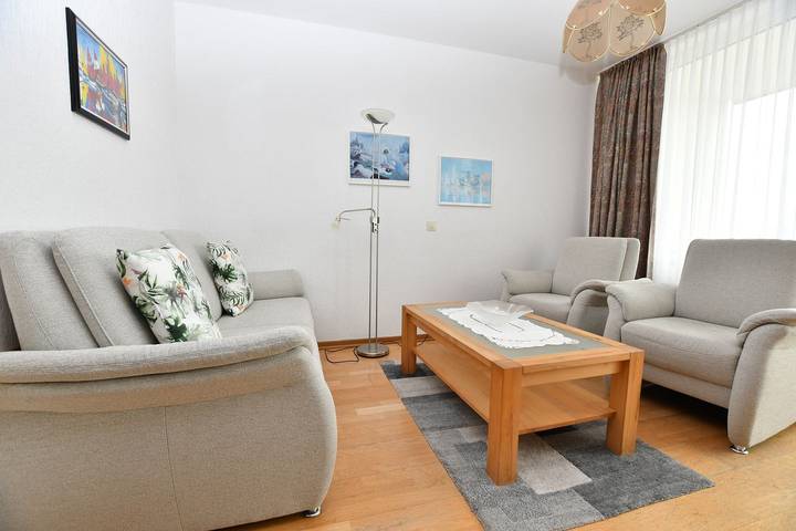 Ferienwohnung für 2 Personen, mit Balkon auf Borkum
