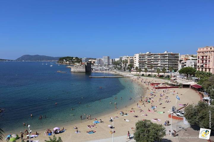 Location de vacances pour 5 personnes, avec jardin et balcon à Toulon