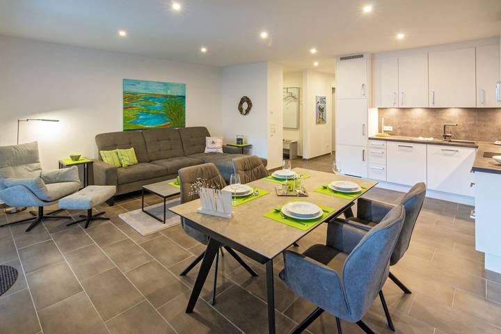 Ferienwohnung für 4 Personen, mit Terrasse und Garten in Dornumersiel, Dornum