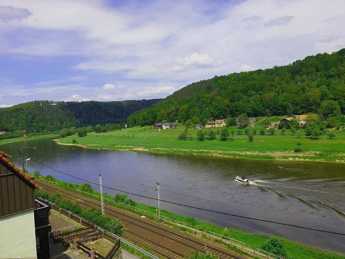 Ferienhaus für 5 Personen, mit Ausblick und Terrasse sowie Sauna in Festung Königstein - 3