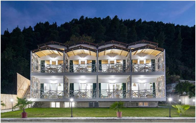 Ferienwohnung für 4 Personen, mit Pool und Ausblick sowie Garten in Chalkidiki - 3