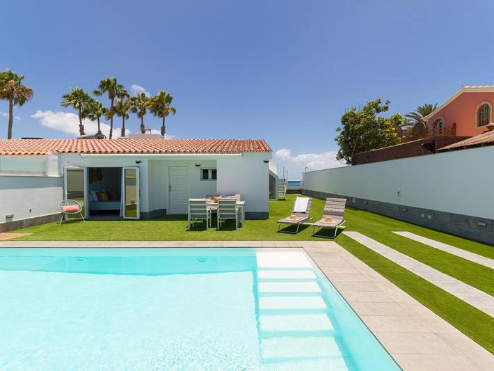 Casa rural para 6 personas, con jardín además de vistas y piscina en San Agustín - 2