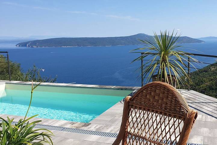 Ferienhaus für 6 Personen, mit Balkon und Garten in Mošćenice