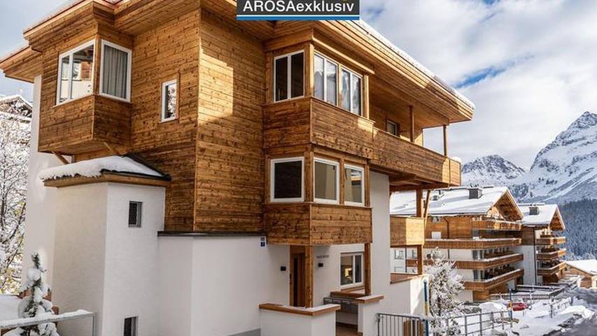 Vakantiewoning voor 4 personen, met balkon in Arosa