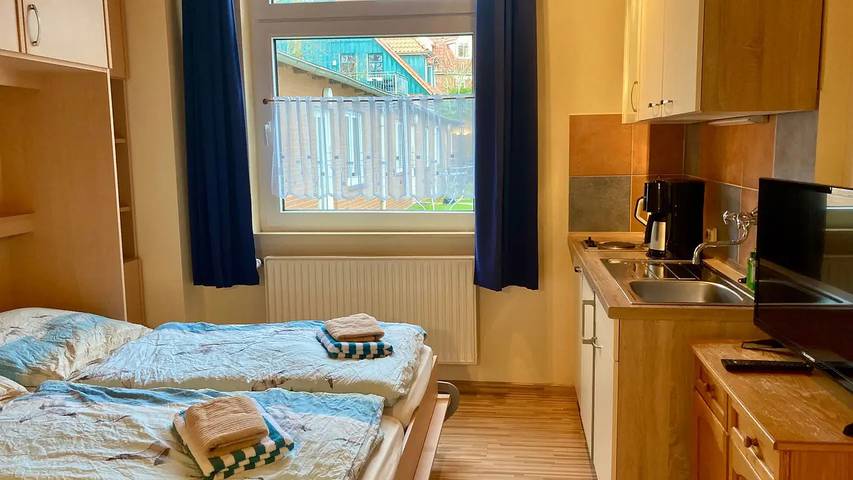 Ferienwohnung für 2 Personen, mit Garten und Sauna sowie Pool auf Wangerooge
